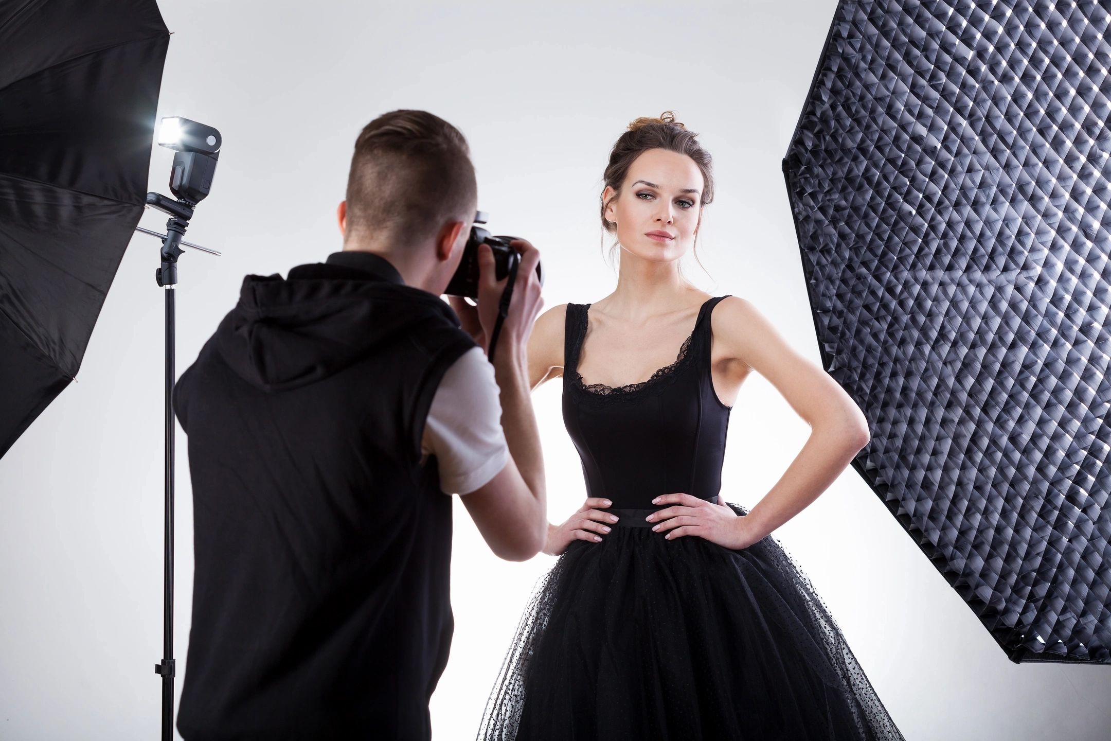 Models at promotional event